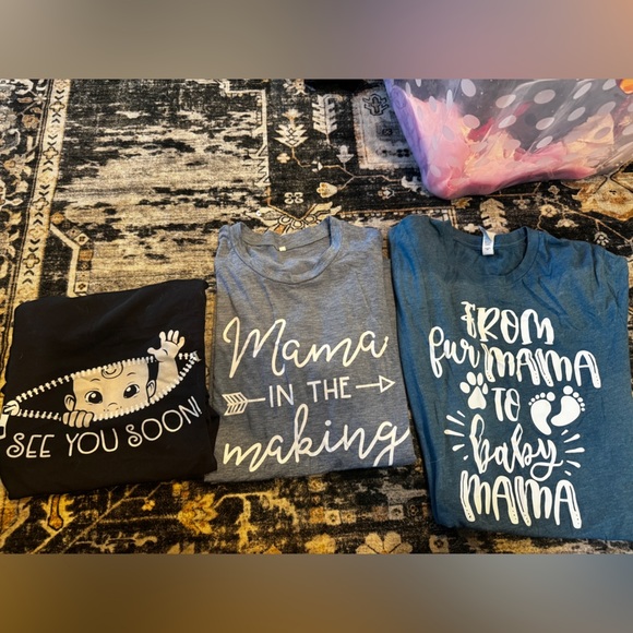 Tops - New Mama Maternity T-Shirts Bundle